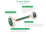 Original Dongling Stone Whitening Face Jade Rollers 14.5cm Length