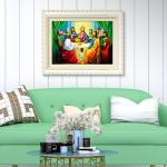 Customized 30x40cm Religion Images 5D Lenticular Printing Services PET 0.6mm