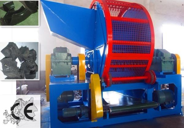 Used Tire Shredder Tire Crusher Tyre Cutter Tyre Shredding Equipment To 5cmFor
