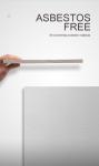 8.5mm Square Edge PVC Gypsum Ceiling Tile Heat Insulation Moisture Proof