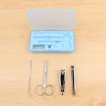 Stainless steel nail suits 9.5*5*1.5cm PP+stainless four colors logo customized