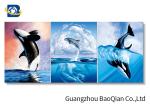 Shark Ocean Animal Flipped Poster , 3D Changing Pictures Flipped Indoor Decor