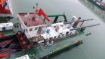Vietnam 12 inch 300m3 river sand dredger machine for sand extraction/gold