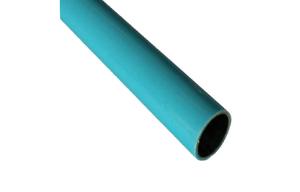 Wholesale Blue Lean PE Flexible Coated Steel Pipe and Tube Round 2mm / 1.5mm Thickness from china suppliers