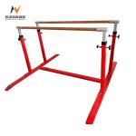 Wooden Outdoor Fitness Gymnastics Parallel Bars in 180*166*80-160cm Size for