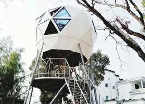 Wholesale Light Gauge Steel Structure Dome Home Prefab Garden Studio Tree House from china suppliers