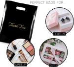 Custom Logo Printing Handle Shopping Bag Reusable Plastic Gift Bags For Retail