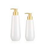 Pearl White 200ml Lotion Pump Bottle For Personal Care Liquid