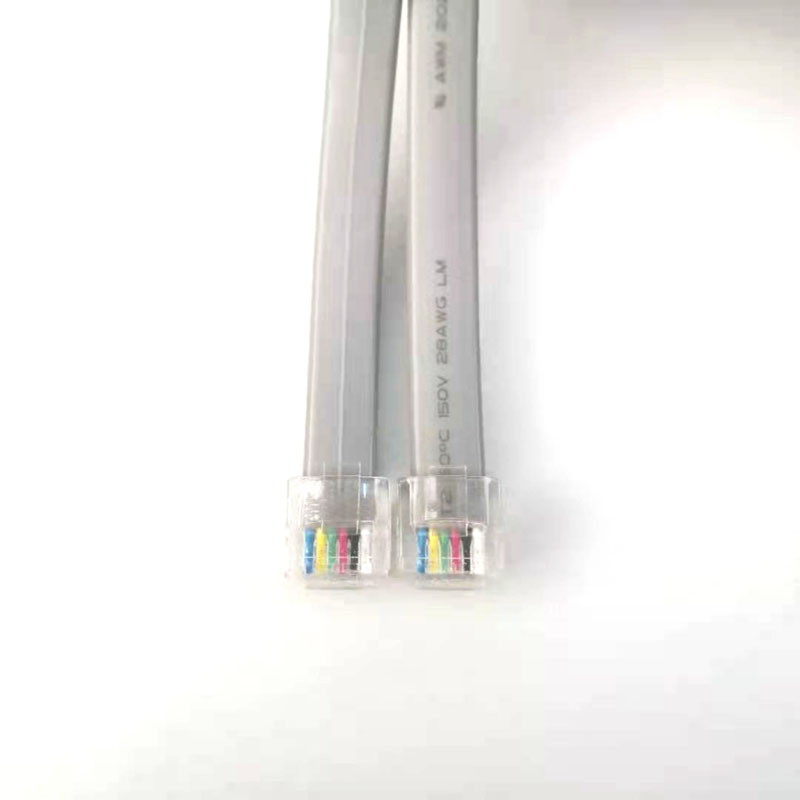 8 Pin RJ 45 Female Cat 6 Network Connector Cable for Oceania Market Customization