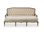 Dubai Antique Solid Wood Frame linen fabric Sofa and party rent Furniture Living