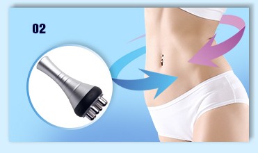 RF Body Slimming Shape Laser Face Lifting Machine 40khz Ultrasonic Frequency