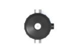 Hygienic Pneumatic Diaphragm Valve Controlled By Control Units And Solenoid
