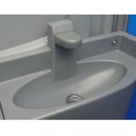 Portable Readymade Plastic Toilet Anti UV HDPE Construction Site Restrooms