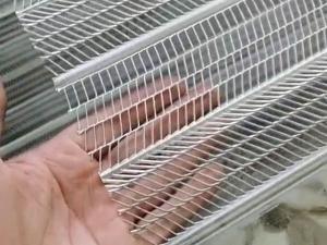 Wholesale Industrial Rib Metal Lath 100mm 150mm Distance Flat Rib Lath from china suppliers