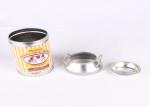 Metal Milk Piggy Bank Money Box CMYK Printed 85 x 152 MM Cylinder For Children