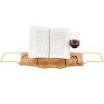 Natural Color Bamboo Bathroom Supplies , Bamboo Bathroom Rack Non - Flammable