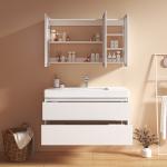 Plasticity Solid Wood Bathroom Cabinets