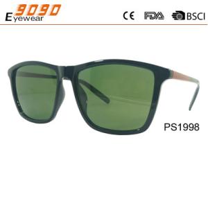 Wholesale Sunglasses in fashionable design, made of plastic ,suitable for men and women from china suppliers
