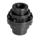 customized GICLZ type gear motor shaft coupling,curved teeth gear couplings