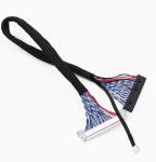 LVDS Cable Copper Conductor Industrial Monitor 1-5m Length UL VW-1 PVC Jacket