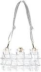 Clear Acrylic Bag Rhinestone Acrylic Clutch Crystal Evening Purses for Women
