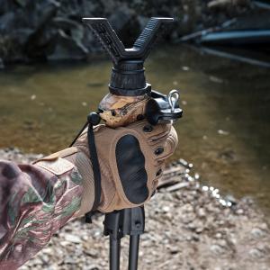 Wholesale 40 Inches Folded Camo Handle Shooting Tripods 62 Inches Extended Length For Fishing Rods from china suppliers