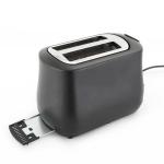 Hot Sale 2 slice Black toasters bread toaster for kitchen