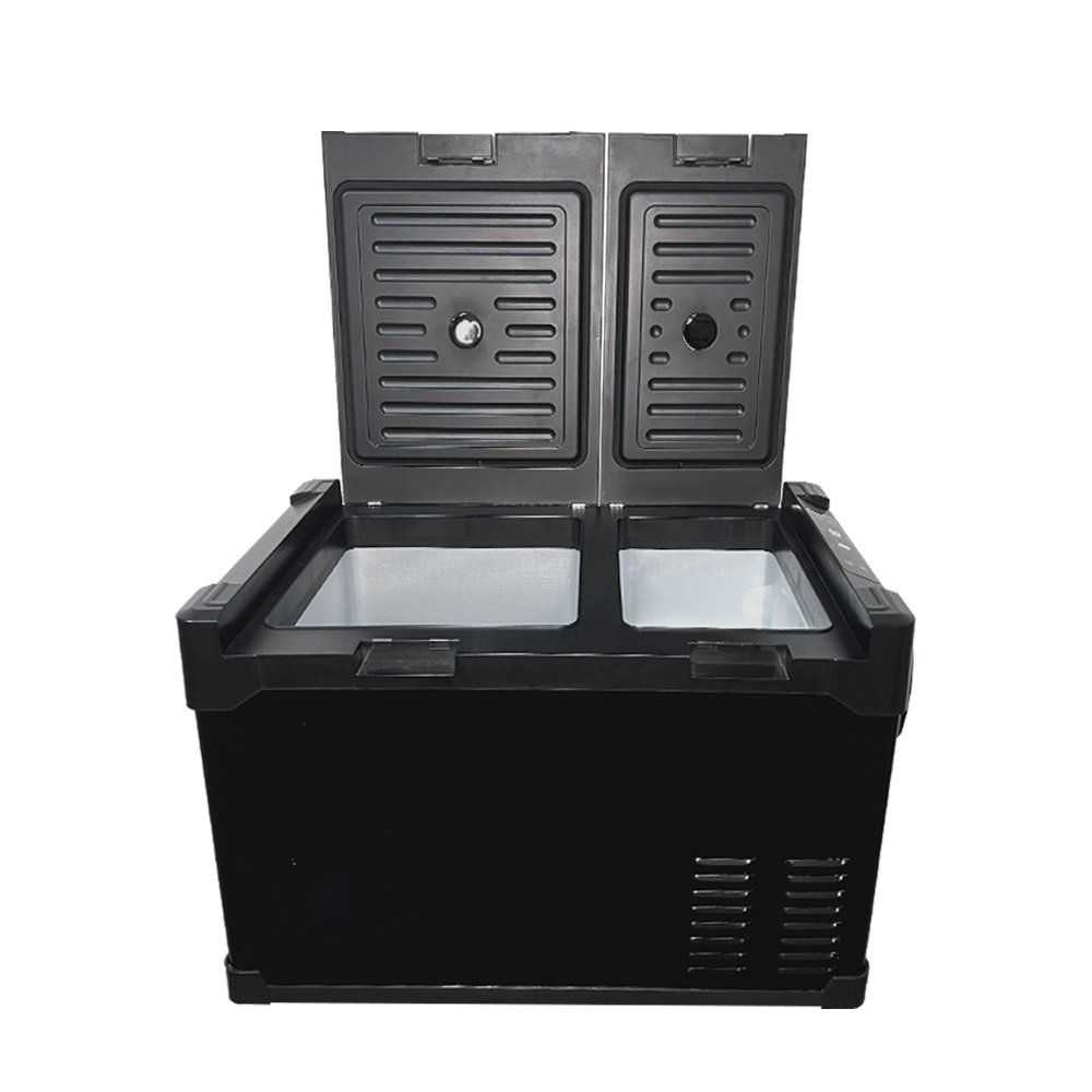 12v Dc Compressor Car Fridge 45 Liter Mobile Freezer Car Camping Refrigerator Mini Fridge