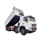 Howo-8*4 Heavy-Duty Construction Truck Dump Truck Pre-Loved Tubeless Tire Design