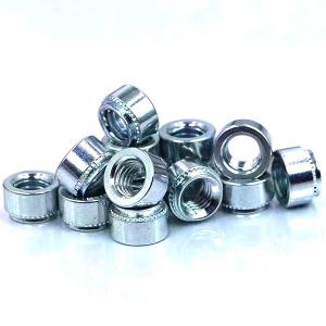 Wholesale Stainless Steel Carbon Steel Tiny Screw Self Clinch Nuts for Furniture Connection Customized Service from china suppliers