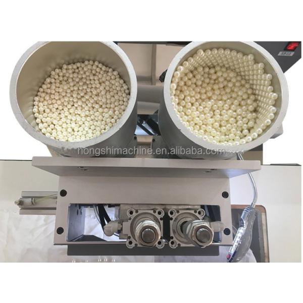 Rivet Nail Pearl Attaching Punching Machine , Automatic Beads Fixing Machine For Clothes