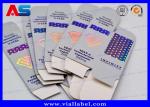 Oil Vial Box 20 Ml Vial Packaging Boxes / Medicine Paper Box Labels Of Diamond