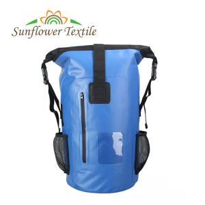 Wholesale 28x62cm 30L PVC Sport Waterproof Dry Bag Backpack Custom Color from china suppliers