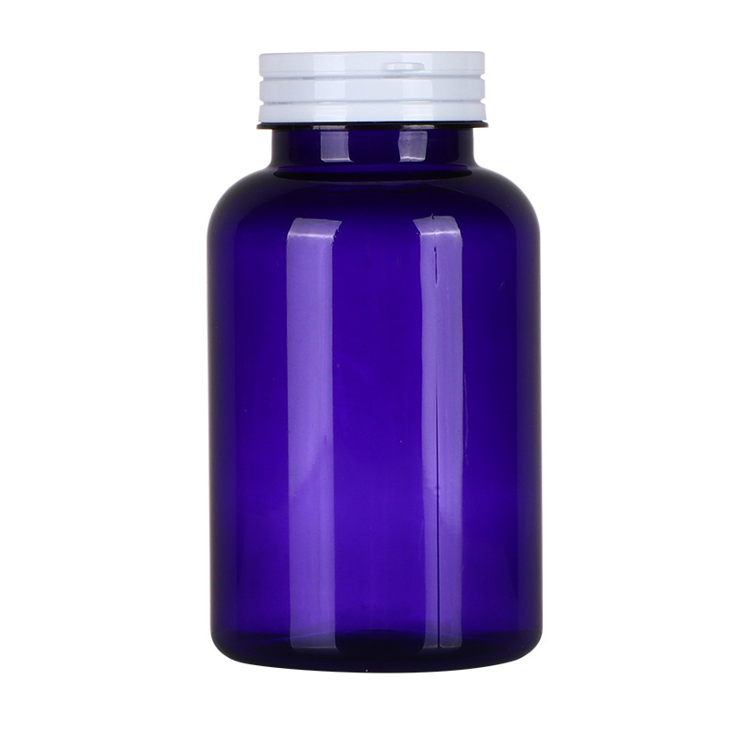100ml-300ml Child Resistant Pharmaceutical Pill Bottle With Hinge Cap and Easy-pulling Lid for Pharmaceutical Packaging