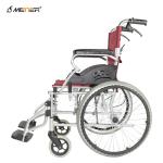 Folding Aluminum Elderly CE Lightweight Manual Wheelchair