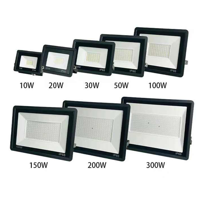 Waterproof 10W/20W/30W/50W/100W/150W/200W/300W/400W LED Projector for Sports Stadium