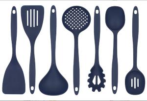 Wholesale Cooking kitchen utensil set-7 pieces,suitable for non-stick cookware,blue from china suppliers
