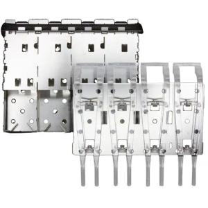 Wholesale TE 2007093-1 SFP+ Cage Ganged (1 x 4) Connector Included Lightpipe from china suppliers