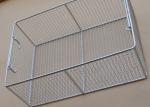 Professional Medical Sterilization Basket / Weld Medical Metal Wire Basket