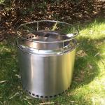 15" 304 Stainless Steel Fire Stove Set For Outdoor Camping
