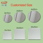 Modern Style Wall Mirror Small Coaster Adhesive Tray for Living Room Bathroom