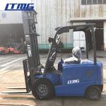 6.5m Lifting Height Electric Reach Forklift , Triplex Mast Electric Mini