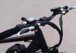 500 Watt Mountain Beach Fat Tire Motorized Bike With Lcd Display , Low Noise