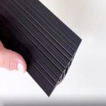 Vinyl PVC EPDM Garage Door Bottom Threshold Floor Rubber Seal Weather Strip