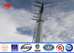 Wholesale 12m 850Dan 1.0 Safety Factor Steel Power Pole Metal Taper Joints Shape in Philippines from china suppliers