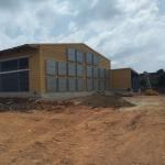 Galvanized Steel Cattle Shelter Prefabricated Farm House Customized
