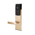 Wireless Internet APP Controlled Door Locks Wifi LORA Technology Golden Color