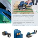 Portable Battery Powered Plastic Strapping Tool for Paper Wood Stone and Carton