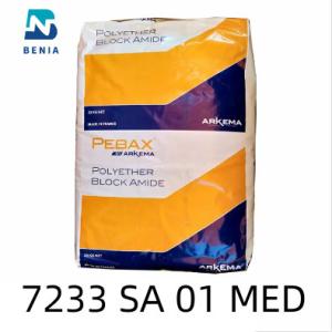 Wholesale Arkema Pebax 7233 SA 01 MED Thermoplastic Elastomer Medical Application Virgin Pellet All Color from china suppliers