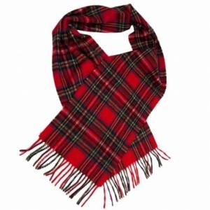 Wholesale Checked Crochet Red Winter Knitted Scarf For Keeping Warm Wool / Acrylic Available from china suppliers